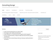 Tablet Screenshot of consultinggarage.com